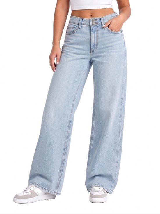 Levi's Denim - Levi's Women's Low-Rise Superlow Loose Jeans - Abraided Art 28x32